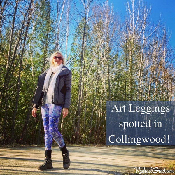 Art Leggings Spotted in Collingwood, Ontario...
