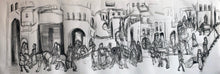 Load image into Gallery viewer,  After the Plague Party Painting by artist Rachael Grad