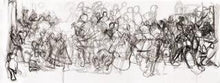Load image into Gallery viewer, After the plague party fine art print by Rachael Grad