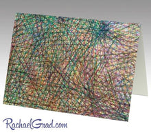 Load image into Gallery viewer, Motherhood Hit Me Like a Train Stationery Cards by Artist Rachael Grad front view