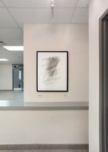 Load image into Gallery viewer, Motherhood Hit Me Like a Train, Sleeper Line #7 2024 Watercolour and Ink on Paper framed at 28 x 36" on view March 2024
