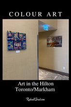 Load image into Gallery viewer, Colour Art as seen in the Hilton Toronto Markham Suites by Toronto Artist Rachael Grad