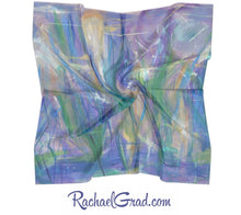 Load image into Gallery viewer, Pocket Squares - Silk &amp; Crepe Fabric-Square Scarf-Canadian Artist Rachael Grad