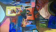 Load image into Gallery viewer, Dream Space Abstract Painting by Toronto Artist Rachael Grad