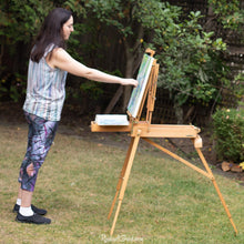 Load image into Gallery viewer, Loose Tank Top - Long, Grey Stripes-Clothing-Canadian Artist Rachael Grad