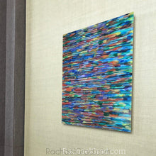 Load image into Gallery viewer, Multicolor Lines Art Print 24" x 20"-Abstract Art Prints-Canadian Artist Rachael Grad