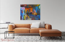 Load image into Gallery viewer, New York Studio Interior Art Print | Colorful 10" x 8" Abstract Artwork | Multicolor Wall Art | Abstract Bedroom Decor | Home Decor Prints Rachael Grad