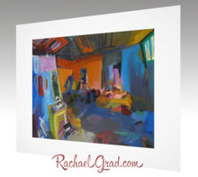 Load image into Gallery viewer, New York Studio Interior Art Print by artist Rachael Grad preview image