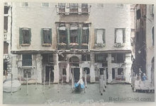 Load image into Gallery viewer, On the Grand Canal, Venice, Italy, Ink on Metal Limited Edition Print, 12" x 18"-rachaelgrad-18" x 12"-rachaelgrad artsy gifts colorful artwork multicolor