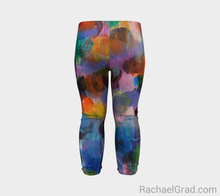 Load image into Gallery viewer, Dot Series Leggings 1 Abstract Brushstrokes Babies-Baby Leggings-rachaelgrad-rachaelgrad artsy gifts colorful artwork multicolor