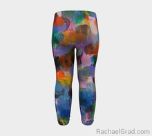 Load image into Gallery viewer, Dot Series Leggings 1 Abstract Brushstrokes Babies-Baby Leggings-rachaelgrad-rachaelgrad artsy gifts colorful artwork multicolor