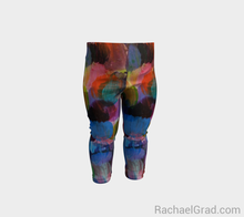 Load image into Gallery viewer, Dot Series Leggings 1 Abstract Brushstrokes Babies-Baby Leggings-rachaelgrad-rachaelgrad artsy gifts colorful artwork multicolor