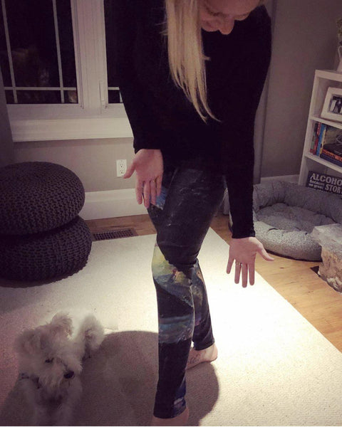 Beautiful Jen in Max Leggings