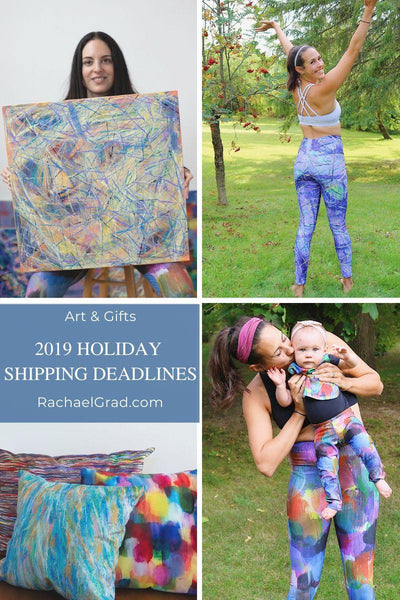 Holiday Shipping Deadlines for Art & Gifts