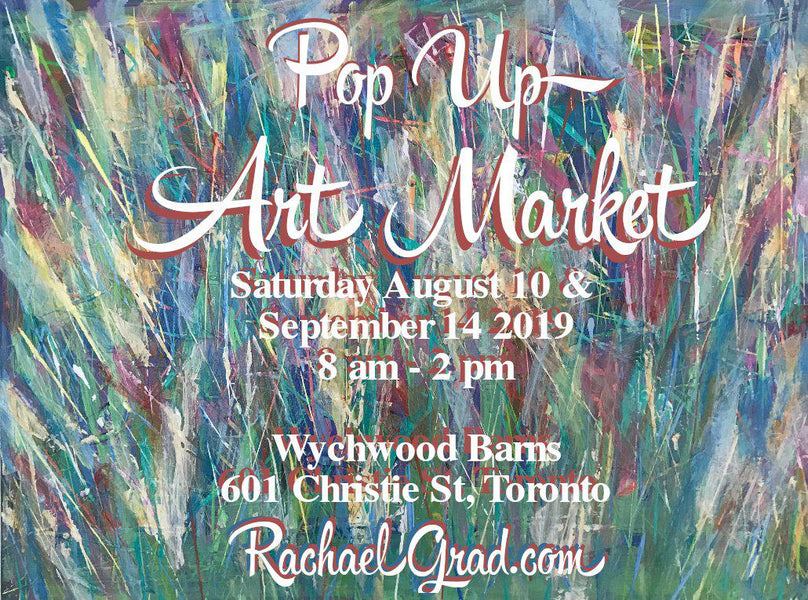 Pop-Up Art Markets in August & September