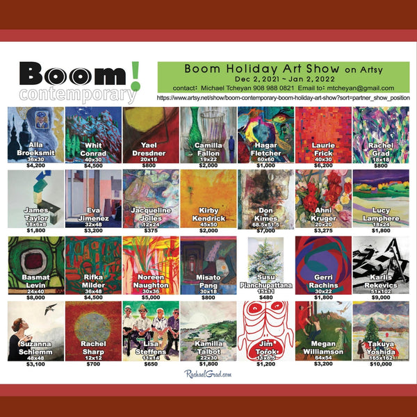 Boom Holiday Art Show