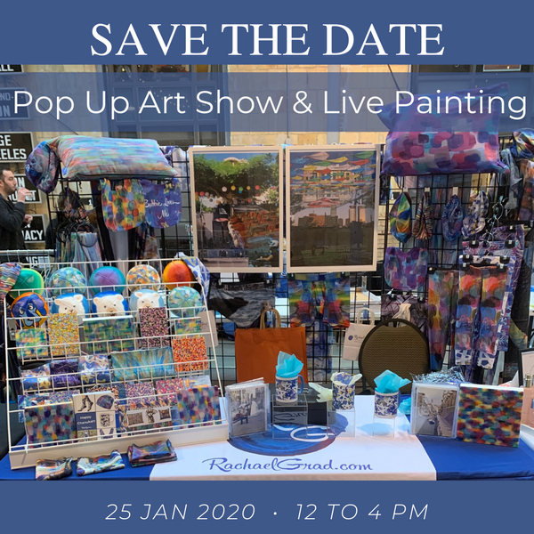 Pop Up Art Show & Live Painting