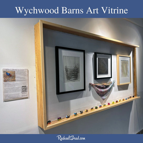“Motherhood Hit Me Like a Train” – A Vitrine Installation at Wychwood Barns