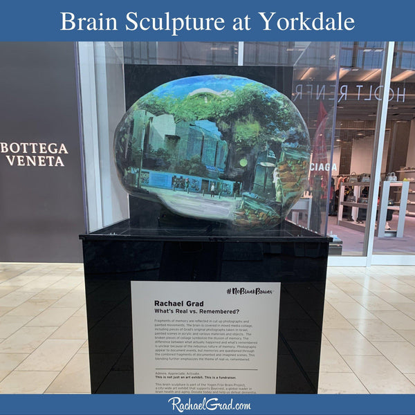 Brain Sculpture Now on View at Yorkdale Shopping Centre