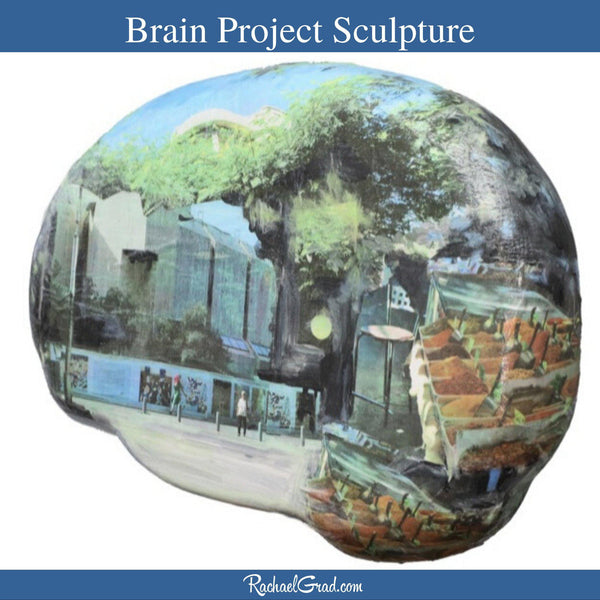 Brain Project Sculpture Revealed