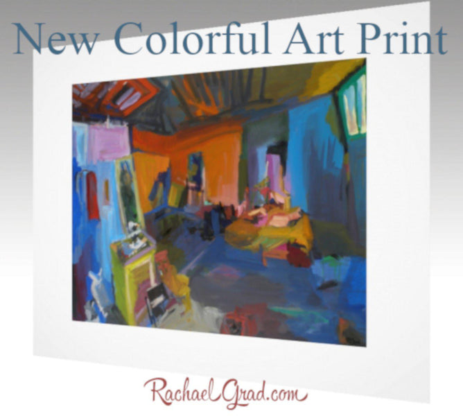 New York Studio Interior Artwork Now Available as an Art Print