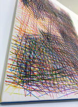 Load image into Gallery viewer, Painting: Motherhood Hit Me Like a Train (Diptych), Rosie-Coloured Windows