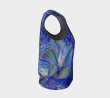 Load image into Gallery viewer, Blue Green Tank Top Loose-Loose Tank Top (Regular)-Canadian Artist Rachael Grad