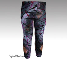 Load image into Gallery viewer, Baby Leggings | Black Abstract Art Clothes by Artist Rachael Grad