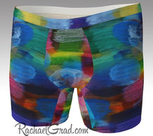 Load image into Gallery viewer, Multicolored Mens Boxer Briefs Underwear by Canadian Artist Rachael Grad