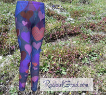 Load image into Gallery viewer, Hearts Kids Leggings Matching Set with Mom by Artist Rachael Grad