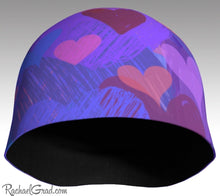 Load image into Gallery viewer, Valentines Hearts Beanie Hat Gift for Valentine&#39;s Day by Rachael Grad