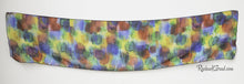 Load image into Gallery viewer, Primary Colors Abstract Art Scarf by Artist Rachael Grad