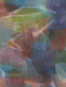 Abstract Art Print in Multicolors by Toronto Artist Rachael Grad