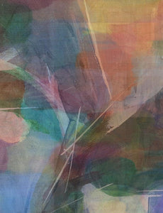 Fine Artwork in Abstract Multicolors by Toronto Artist Rachael Grad