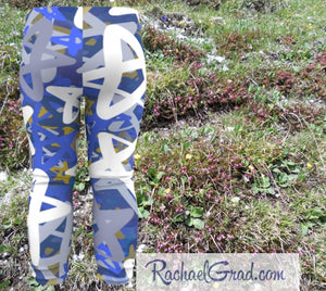 Baby Leggings with stars to match mom from Matching Legging Set by Artist Rachael Grad back