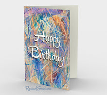 Load image into Gallery viewer, Stationery Card Set - Happy Birthday Card by Toronto artist Rachael Grad