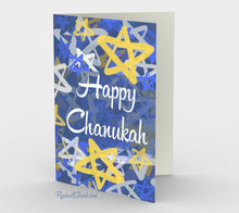 Load image into Gallery viewer, Stationery Card Set - Happy Chanukah by Canadian Artist Rachael Grad 