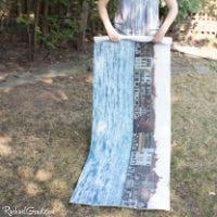 Venice Italy Yoga Mat Rolled up by Artist Rachael Grad 