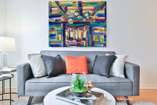 Load image into Gallery viewer, Abstract Interior 1 Acrylic Art Print 20&quot; x 16&quot;-Abstract Art Prints-Canadian Artist Rachael Grad