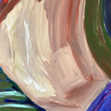 Load image into Gallery viewer, Closeup detail of Dream Space Painting by Canadian Artist Rachael Grad