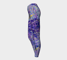 Load image into Gallery viewer, Jen-Jen Purple Leggings-Leggings-Canadian Artist Rachael Grad