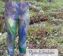 Load image into Gallery viewer, Valentines Gift for Babies, Baby Leggings Shower Gift by Toronto Artist Rachael Grad front view