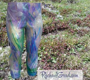 Valentines Gift for Babies, Baby Leggings Shower Gift by Toronto Artist Rachael Grad front view