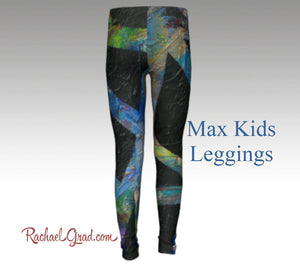 Max Kids Leggings-Clothing-Canadian Artist Rachael Grad