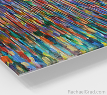 Load image into Gallery viewer, Fluid Long MultiColor Bright 16 x 20-Acrylic Print-rachaelgrad artsy abstract colorful artwork multicolor wall art