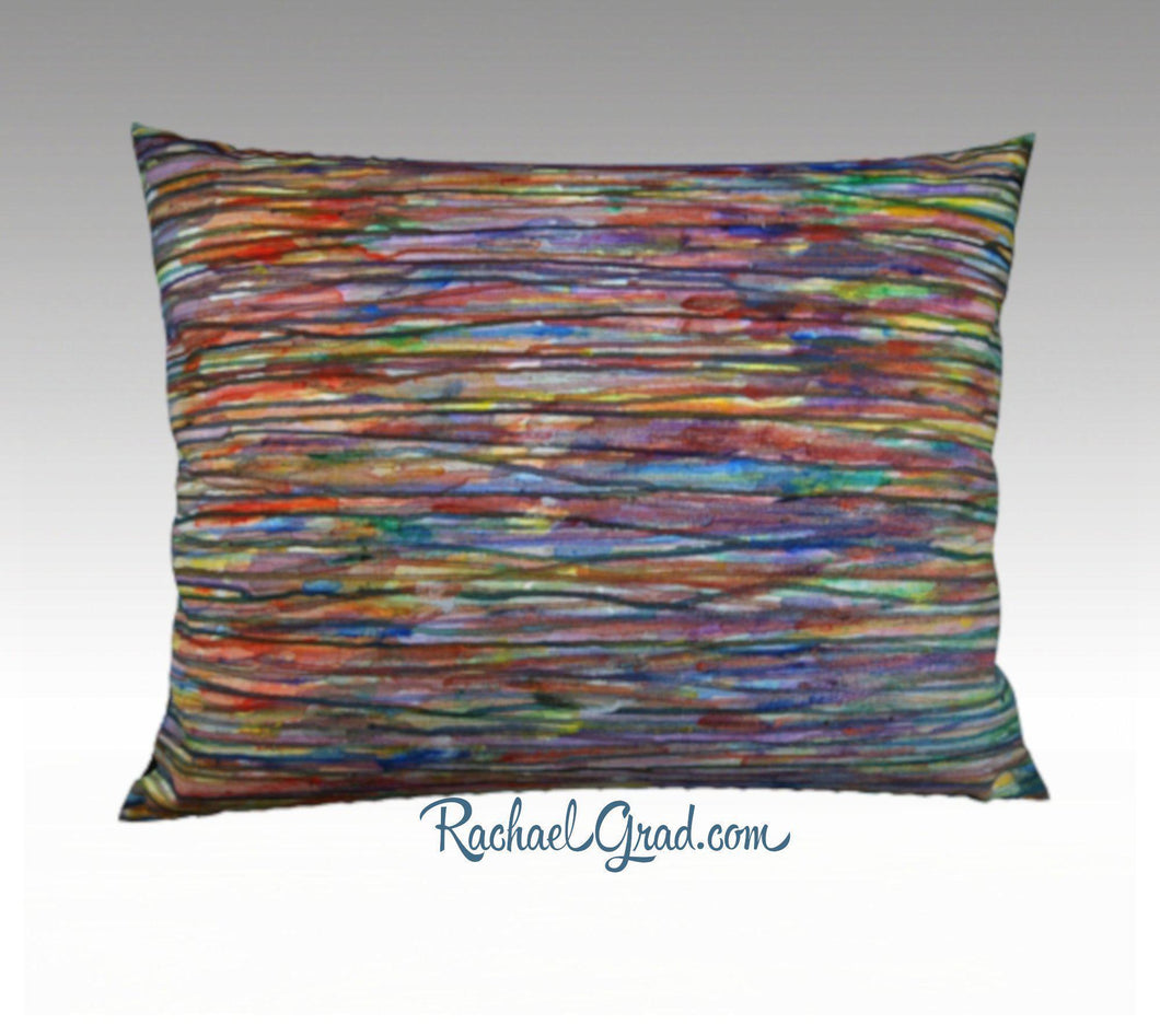 Colorful Pillow Abstract Art Print Pillowcase 18