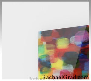 Red Yellow Abstract Art Print-Abstract Art Prints-Canadian Artist Rachael Grad