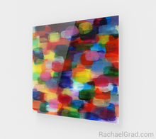 Load image into Gallery viewer, Dot Series Wall Art 8 Multicolor-Acrylic Print-rachaelgrad artsy abstract colorful artwork multicolor wall art