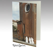 Load image into Gallery viewer, Stationery Card Set - 3 Nuns, Venice, Italy-Stationery Card-Canadian Artist Rachael Grad
